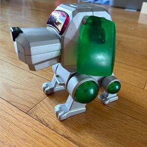 Poo-Chi Interactive Robotic Dog – Green & Silver -Not Tested